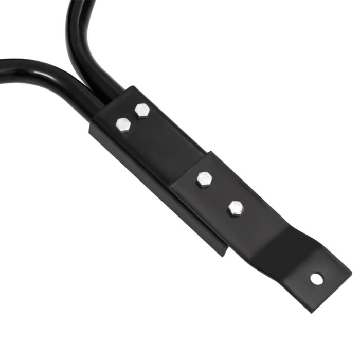 Rouleau à gazon de jardin noir 63 L fer – Image 4