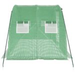 Serre avec cadre en acier vert 8 m² 4x2x2 m – Image 3