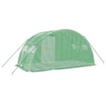 Serre avec cadre en acier vert 8 m² 4x2x2 m – Image 4