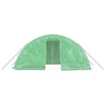 Serre avec cadre en acier vert 10 m² 5x2x2,3 m – Image 2