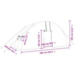 Serre avec cadre en acier vert 12 m² 6x2x2,85 m – Image 10