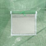 Serre avec cadre en acier vert 12 m² 6x2x2,85 m – Image 8