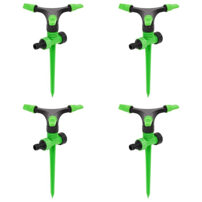 VXL8720845811983_a_en_hd_1.jpg Arroseurs rotatifs 4 pcs vert et noir 16x13,5x25,5 cm ABS et PP – Image 1
