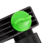 Adaptateur de robinet à 4 voies vert/noir 19,5x6x11 cm ABS & PP – Image 3