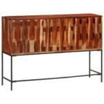 Buffet 110x28x76 cm bois massif d'acacia – Image 11