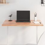 Dessus de table bois chêne massif traité bordure assortie