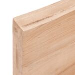 Dessus de table bois massif traité bordure assortie – Image 5