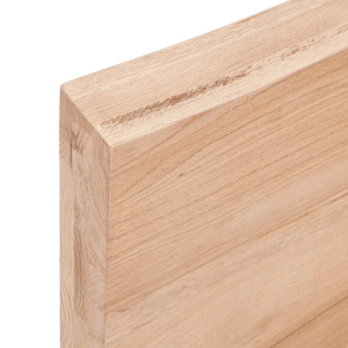 Dessus de table bois massif traité bordure assortie – Image 5