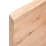Dessus de table bois massif traité bordure assortie – Image 6
