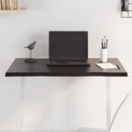 Dessus de table bois chêne massif traité bordure assortie