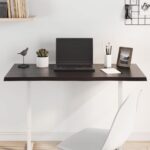 Dessus de table bois chêne massif traité bordure assortie