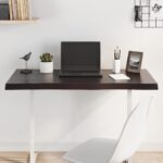 Dessus de table bois massif traité bordure assortie