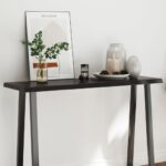 Dessus de table bois massif traité bordure assortie