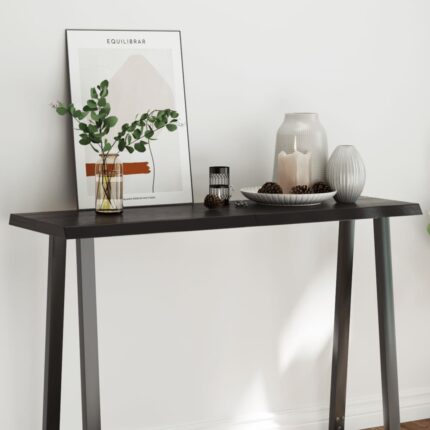 Dessus de table bois massif traité bordure assortie
