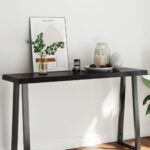Dessus de table bois massif traité bordure assortie