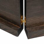 Dessus de table bois massif traité bordure assortie – Image 2
