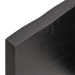Dessus de table bois massif traité bordure assortie – Image 6