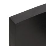 Dessus de table bois massif traité bordure assortie – Image 6