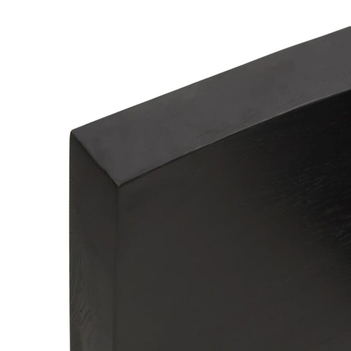 Dessus de table bois massif traité bordure assortie – Image 6