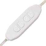 Coiffeuse avec LED sonoma gris 130x50x132,5 cm – Image 9