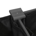 Jardinière avec doublure gris 161x45x76 cm bois massif de sapin – Image 4