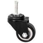 Roues pour jardinière 4 pcs noir 8x3,5x8 cm fer – Image 3