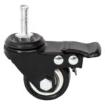 Roues pour jardinière 4 pcs noir 8x3,5x8 cm fer – Image 6