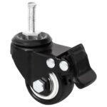 Roues pour jardinière 4 pcs noir 8x3,5x8 cm fer – Image 8
