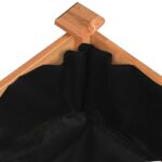 Lit surélevé de jardin doublure 240x45x25 cm bois massif sapin – Image 4