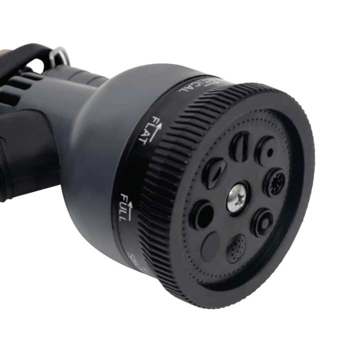Tuyau d'arrosage et buse de pulvérisation argenté 0,6" 15m inox – Image 8
