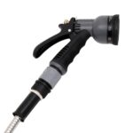 Tuyau d'arrosage buse de pulvérisation argenté 0,6" 30 m inox – Image 6