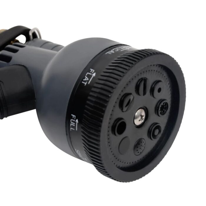Tuyau d'arrosage buse de pulvérisation argenté 0,6" 30 m inox – Image 8