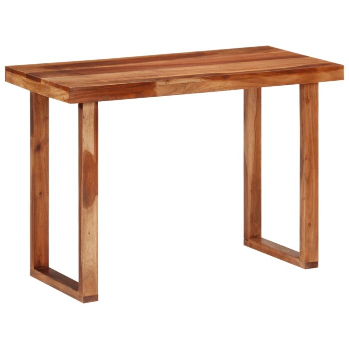 Table à dîner 110x50x76 cm Bois d'acacia solide – Image 1
