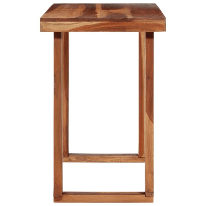 Table à dîner 110x50x76 cm Bois d'acacia solide – Image 2