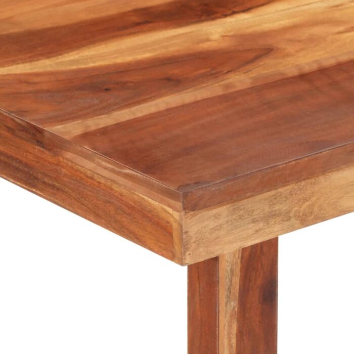 Table à dîner 110x50x76 cm Bois d'acacia solide – Image 4