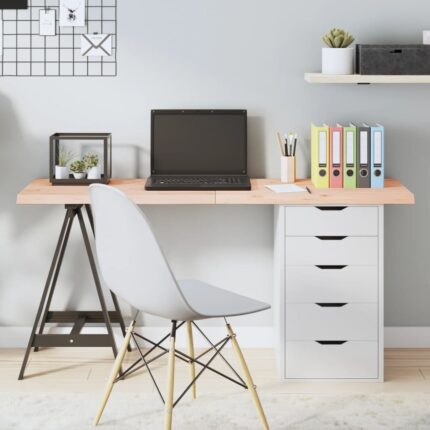 Dessus de table 140x60x(2-4) cm bois de chêne massif non traité