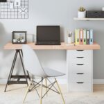 Dessus de table 140x60x(2-6) cm bois de chêne massif non traité