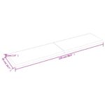 Dessus de table 220x50x(2-6) cm bois de chêne massif non traité – Image 4