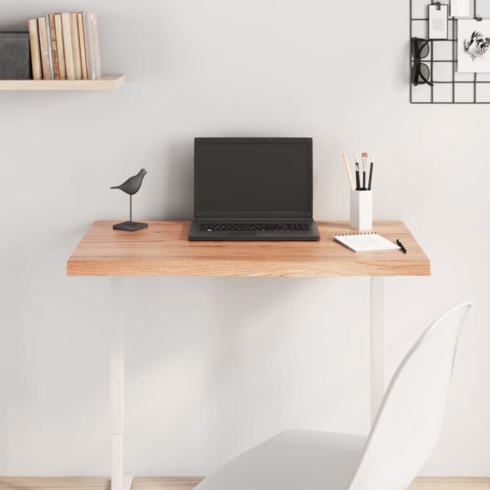 VXL8720845835293_m_en_hd_1.jpg Dessus de table marron clair bois chêne massif traité – Image 1