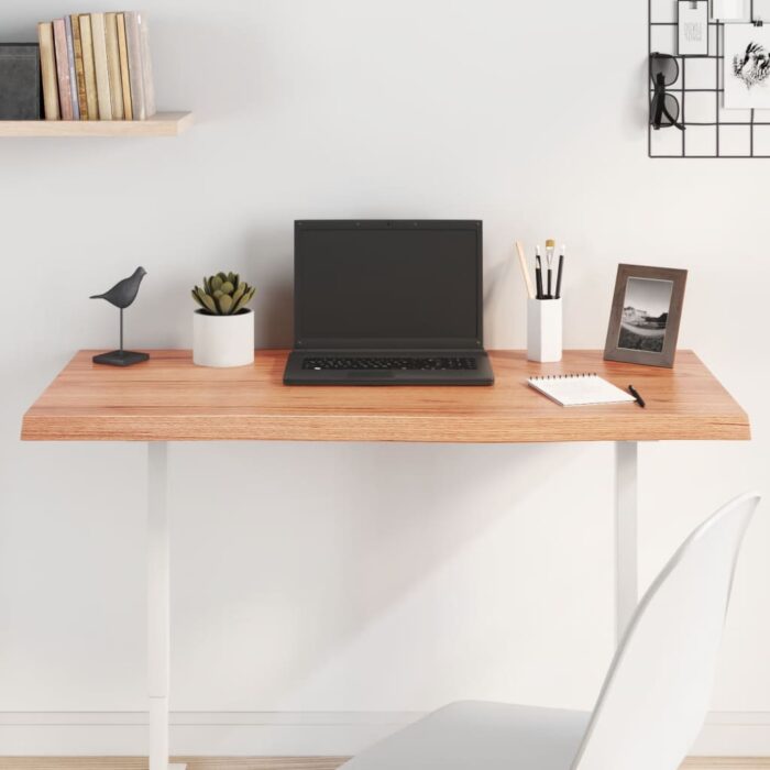 VXL8720845835385_m_en_hd_1.jpg Dessus de table marron clair bois chêne massif traité – Image 1