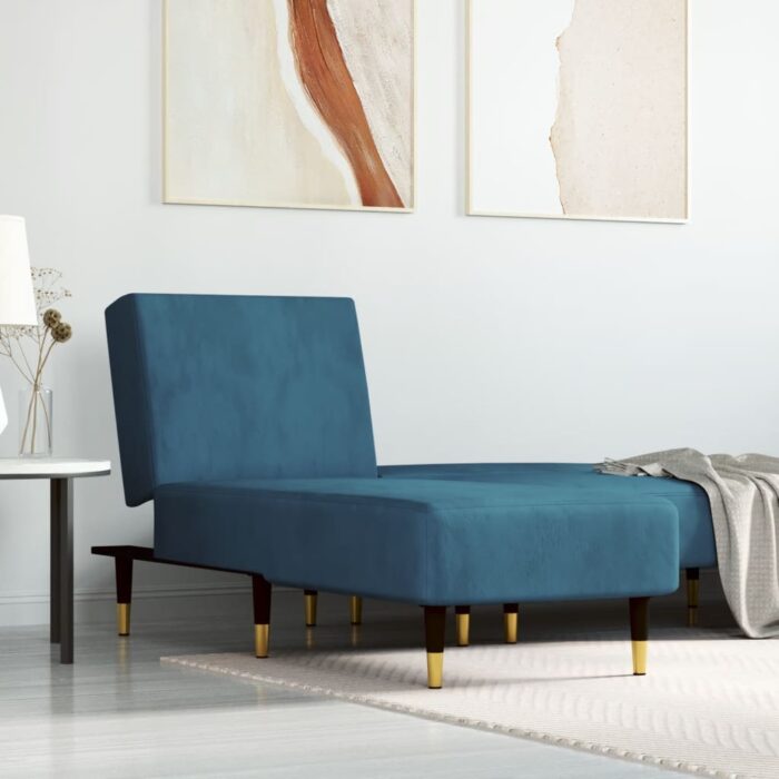 VXL8720845847203_m_en_hd_1.jpg Chaise longue bleu velours – Image 1
