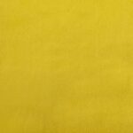 Chaise longue jaune velours – Image 6