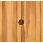 Armoire de salle de bain avec 2 étagères 74x45x75cm bois massif – Image 3