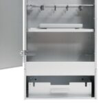 Fumoir à four à barbecue avec table acier galvanisé – Image 3