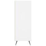 Bibliothèque blanc 69,5x32,5x90 cm bois d'ingénierie – Image 3