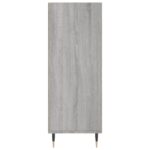 Bibliothèque sonoma gris 69,5x32,5x90 cm bois d'ingénierie – Image 3