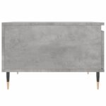 Table basse gris béton 55x55x36,5 cm bois d'ingénierie – Image 5