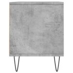 Meuble TV gris béton 100x34,5x44,5 cm bois d'ingénierie – Image 5