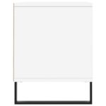 Meuble TV blanc 100x34,5x44,5 cm bois d'ingénierie – Image 5