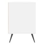 Meuble TV blanc 150x30x44,5 cm bois d'ingénierie – Image 5